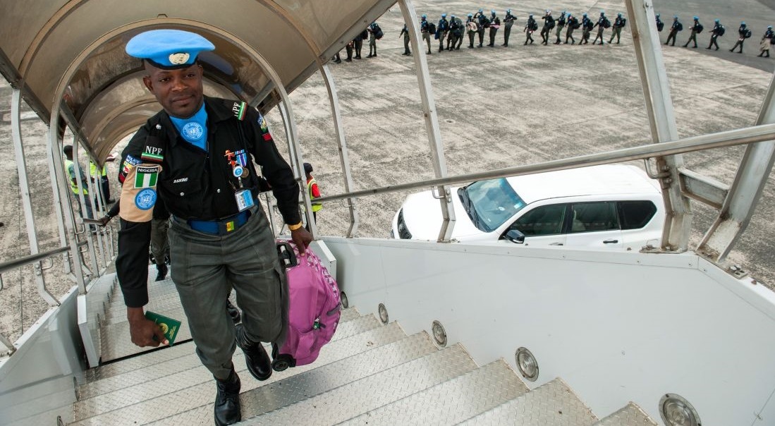 El último personal de mantenimiento de la paz de la UNMIL se retiró de Liberia en 2018
