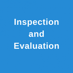 Inspection and Evaluation