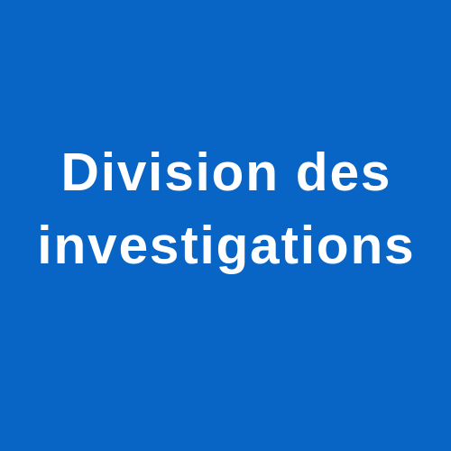 investigations