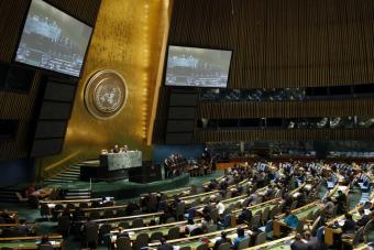 The General Assembly of the UN